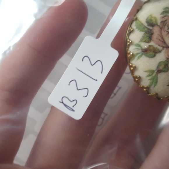 Vintage sugar essence‎ cottagecore scarf clip B313 - Picture 4 of 4